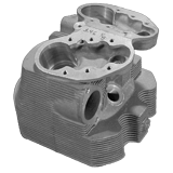 Airplane Engine Cylinder Head