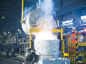 Aluminum foundry